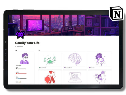 Gamify Your Life (Notion Template)