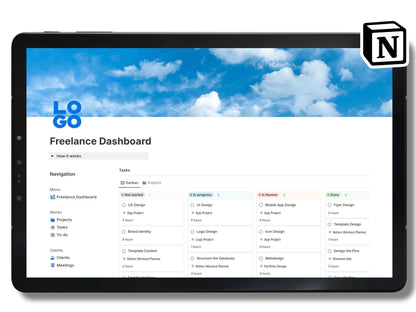 Notion Freelance Business Dashboard [FBD]