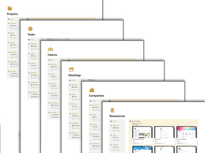 Notion Premium CRM Template