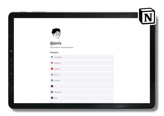 LinkTree (Notion Template)